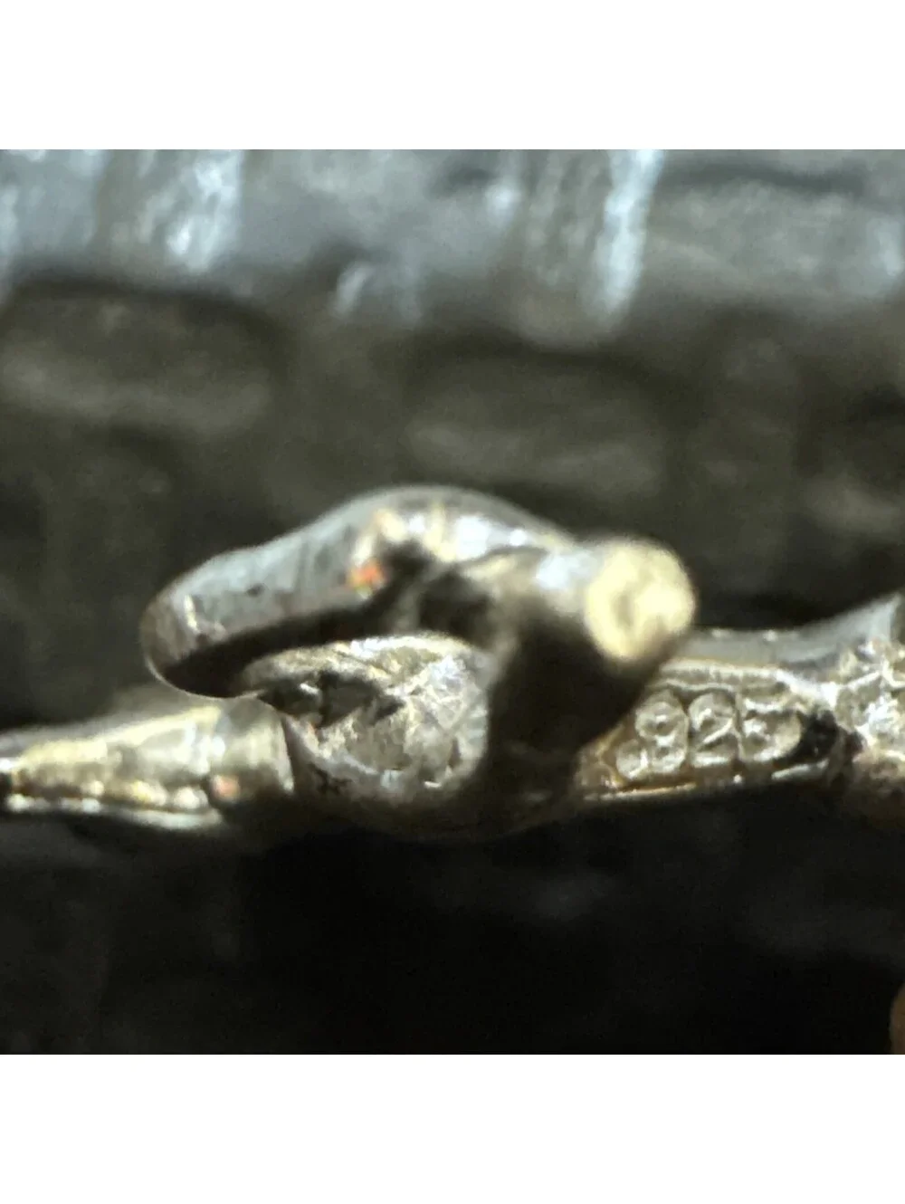 Sterling Silver Small Horse Charm 925 Thai | 2.48g | Painted Mane, Eyes, Tail
